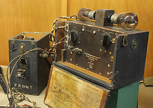 Wireless Telegraph Set Forward Spark 20 watt B Mk II Rear Station.jpg